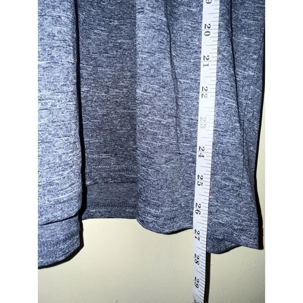 Nike Swim Mens M Hydroguard Essential Dri-FIT UV Long Sleeve Rash Guard Navy